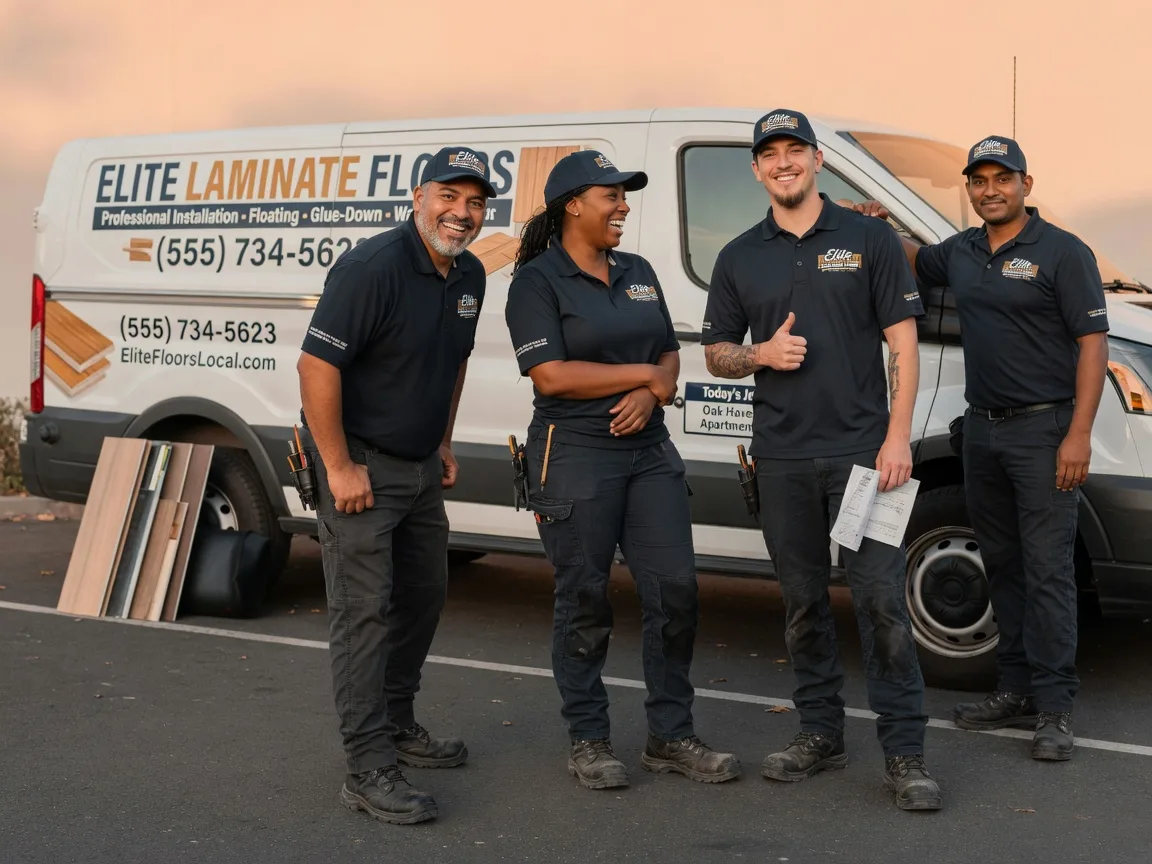 Laminate flooring installation company in Hopewell, OH